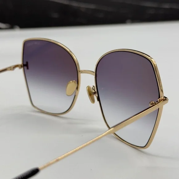 NEW TOM FORD TF951 28B GOLD WOMEN SUNGLASSES FARAH FT0951/S 28B TOM FORD EYEWEAR NEW TOM FORD TF951 28B GOLD WOMEN SUNGLASSES FARAH FT0951/S  main image 2